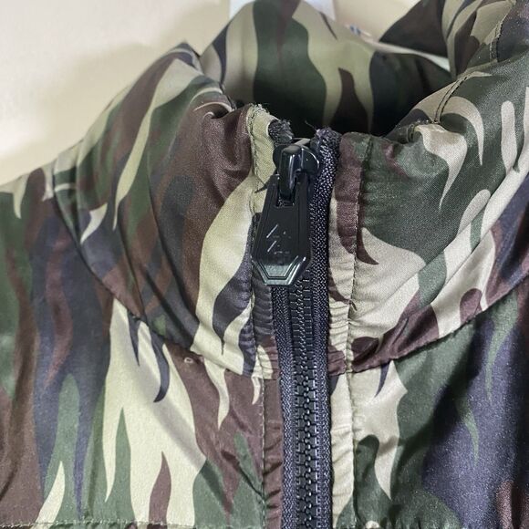 Lurking Class Jacket Mens  Large Green Camo Full Zip Skull Skeleton Adult - Picture 6 of 16